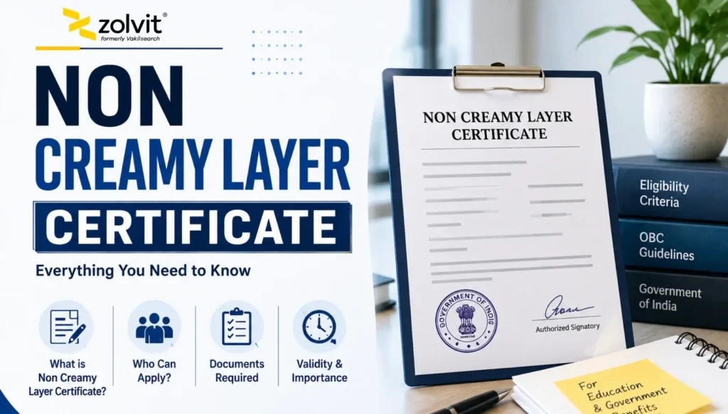 Bihar NCL Certificate Correction के लिए जरूरी Documents